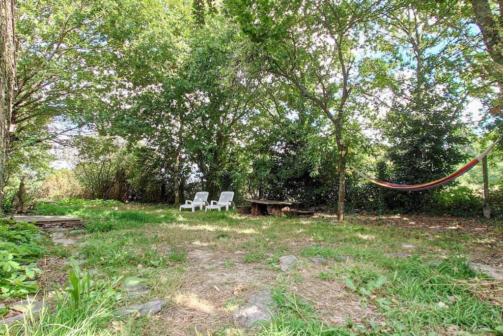 Saint-Just  Longere Tinyhouse Avec Son Jardin-Foret מראה חיצוני תמונה